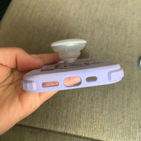 CASETiFY iPhone 14 Pro Case impact Protective Case with 2 pop sockets Purple EUC - Picture 10 of 16